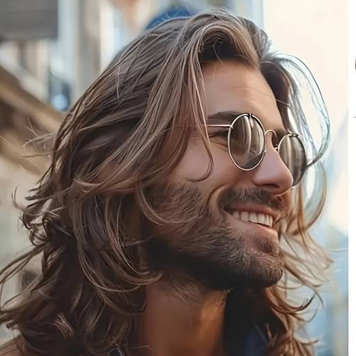 fashionable mens and womens length curly hair natural curly black dark brown adjustable wig cover
