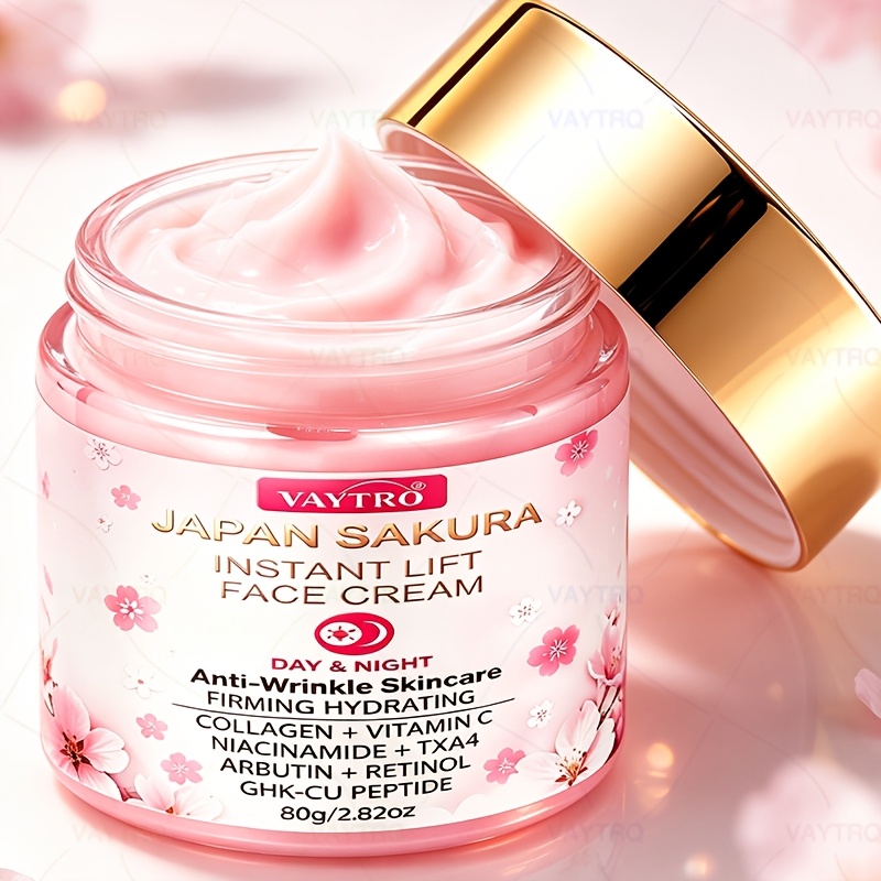 Image of Cherry Instant Lifting Cream, Provides Hydration, Skin Texture, Lifts And , Brightens And Evens Skin Tone, Minimizes Wrinkles And , Leaving Skin Looking . Suitable For Types