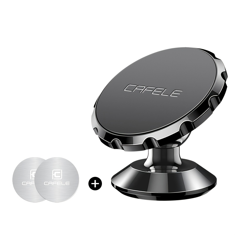 TEMU Cafele Magnetic Car Phone Holder With Strong Magnetic Base & , 360Â° Rotatable Dashboard Mount, Abs Dashboard Phone Bracket Compatible For