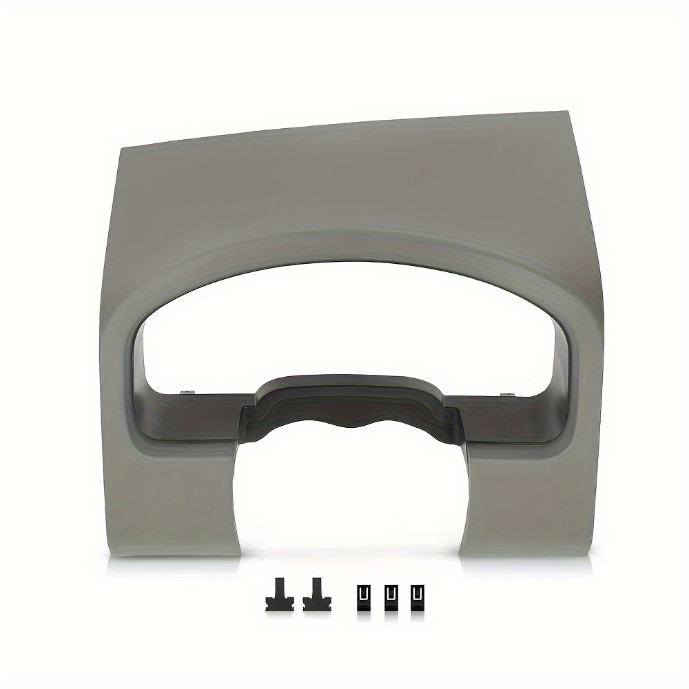 Fit For 2004-2008 Ford F-150 Dash Cluster Bezel Trim – Black Plastic Direct Replacement – Easy Install