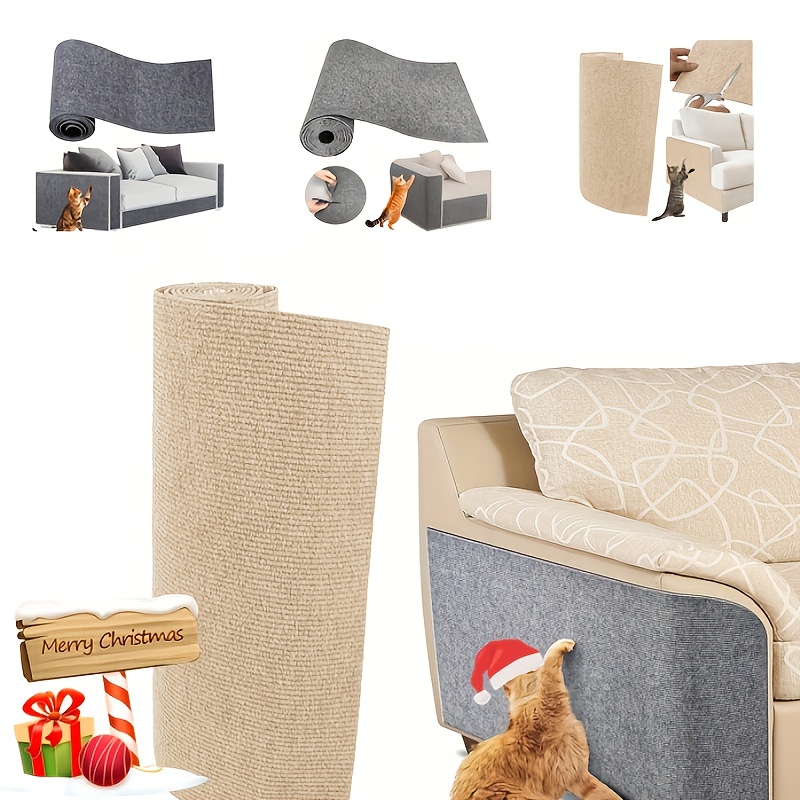 couch door cat tree stand trimmable scratching pads Temu Canada