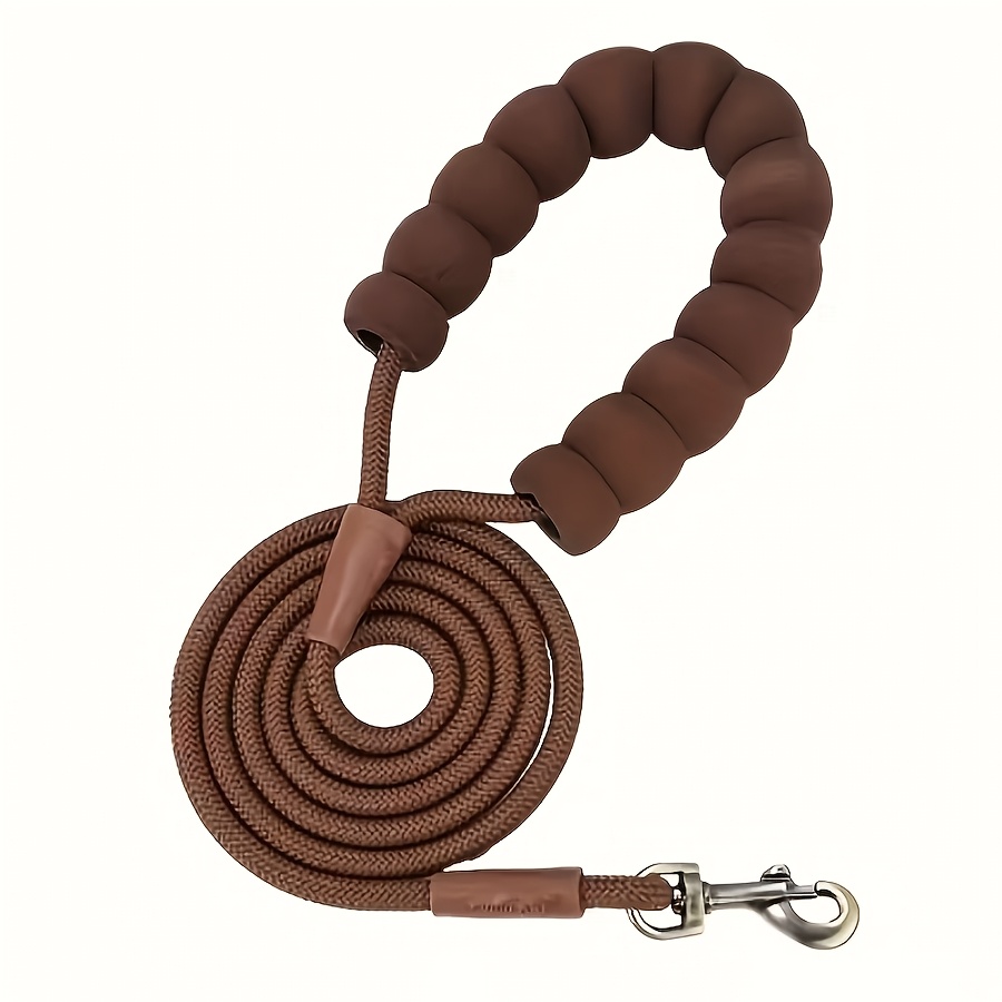 TEMU Leash, Heavy Duty, Durable Rope For Small, Medium, And Large Dogs, Lightweight Design For Walking, Training, And Outdoor Activities, Without