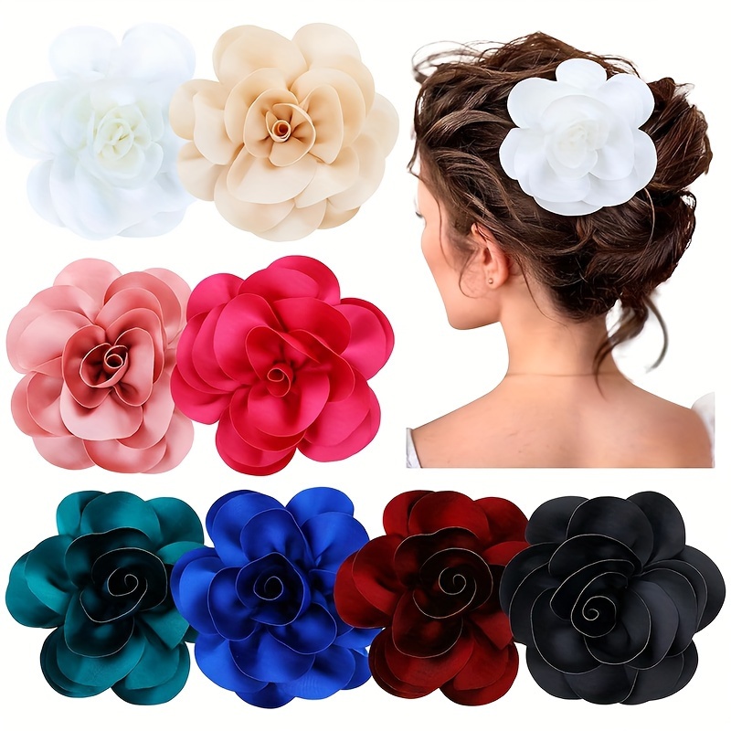 Flower Hair Brooch - Temu Canada