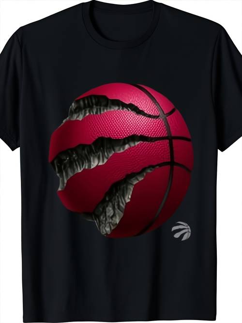 mens black sports fan mascot graphic print soft crew neck short sleeve casual game day shirt valentines day present unisex holiday gift casual outing 2026 new style t shirt 180g