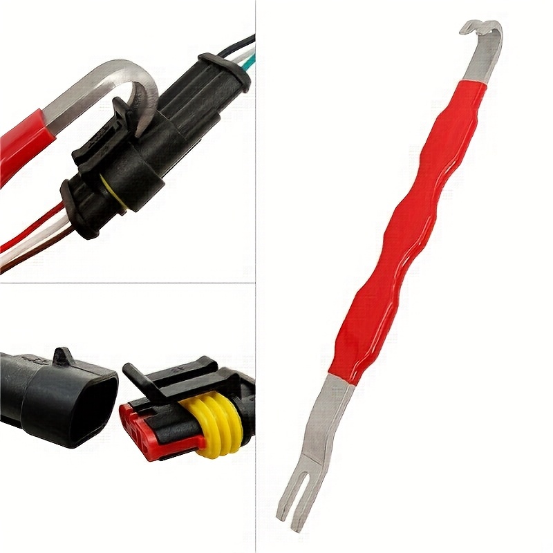 

Automotive Electrical Terminal Connector Removal Kit, Metal Tool For Harness Plug Separation