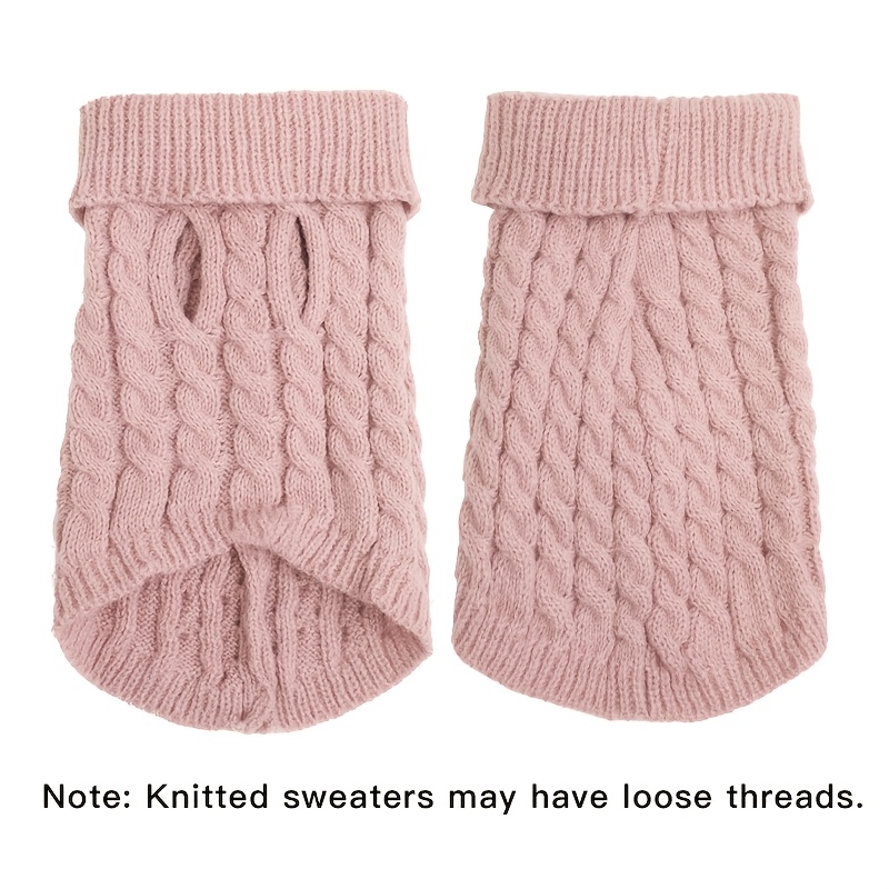 TEMU Tweed Sweater For Pets Cats And Dogs. Suitable For Small To Medium Dogs (please Size Larger For Smaller Sizes)