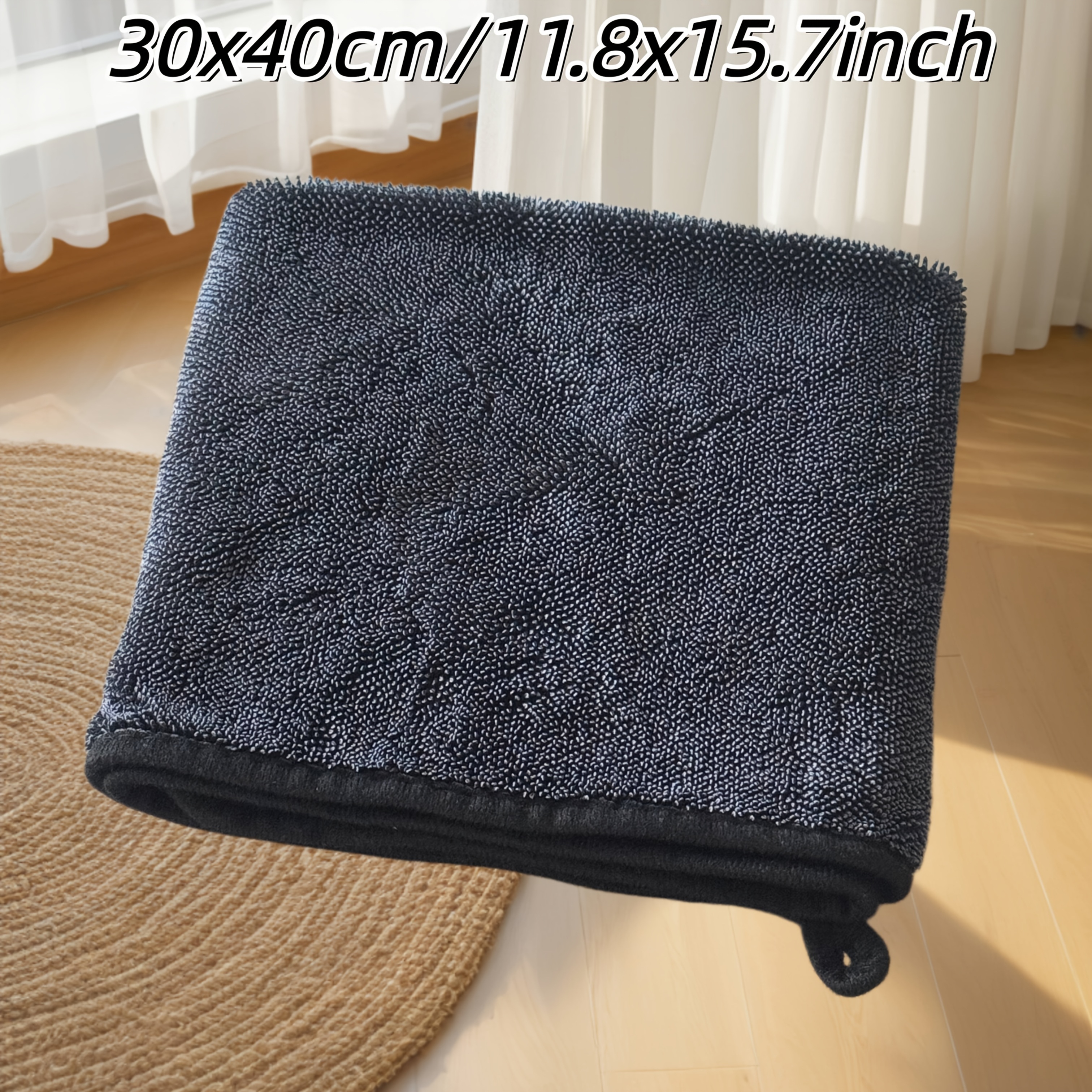 Microfiber Cleaning Cloth, Wash Towel, Absorbent Rag For Drying And Glass Wiping – Ideal For Bathroom Cleaning