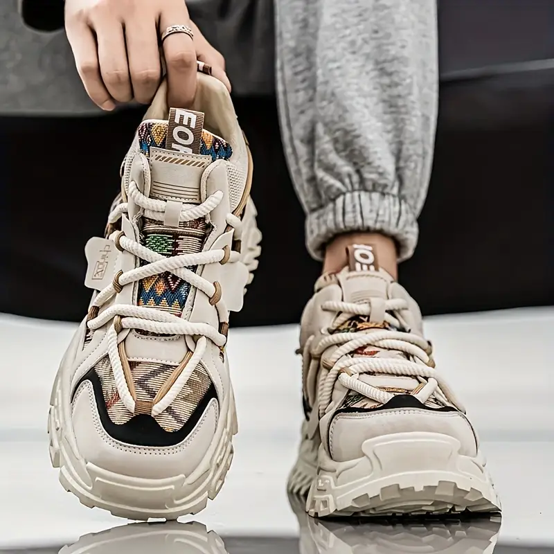 zapatos casuales , modernos y cómodos para hombres, zapatos altos versátiles y de moda para hombres, zapatos deportivos calidad para Detalles del producto 5