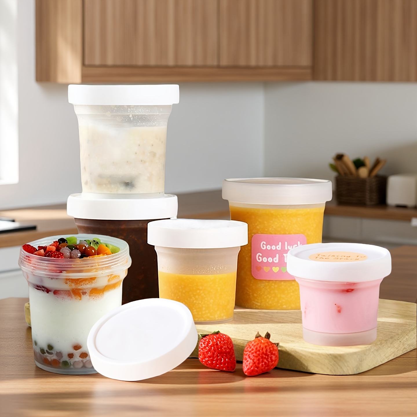 overnight oat container sold on Temu New Zealand