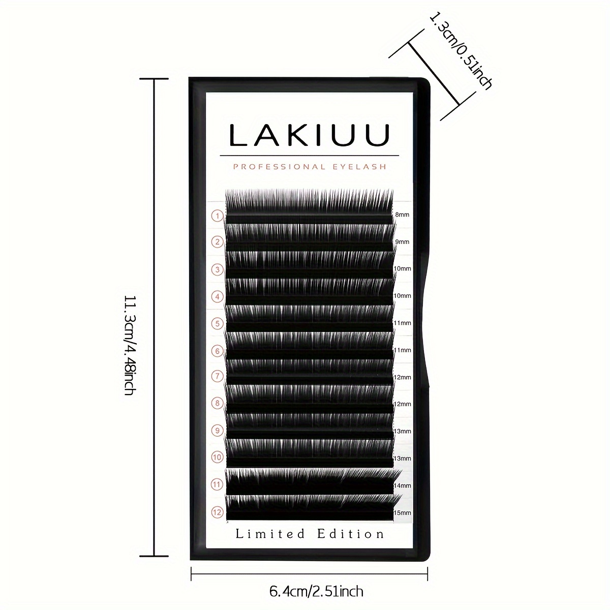 Easy Fan L Mink False Eyelashes - Beginner-friendly, Natural/fluffy Look, 0.07mm Thickness, Lengths (6-15mm)