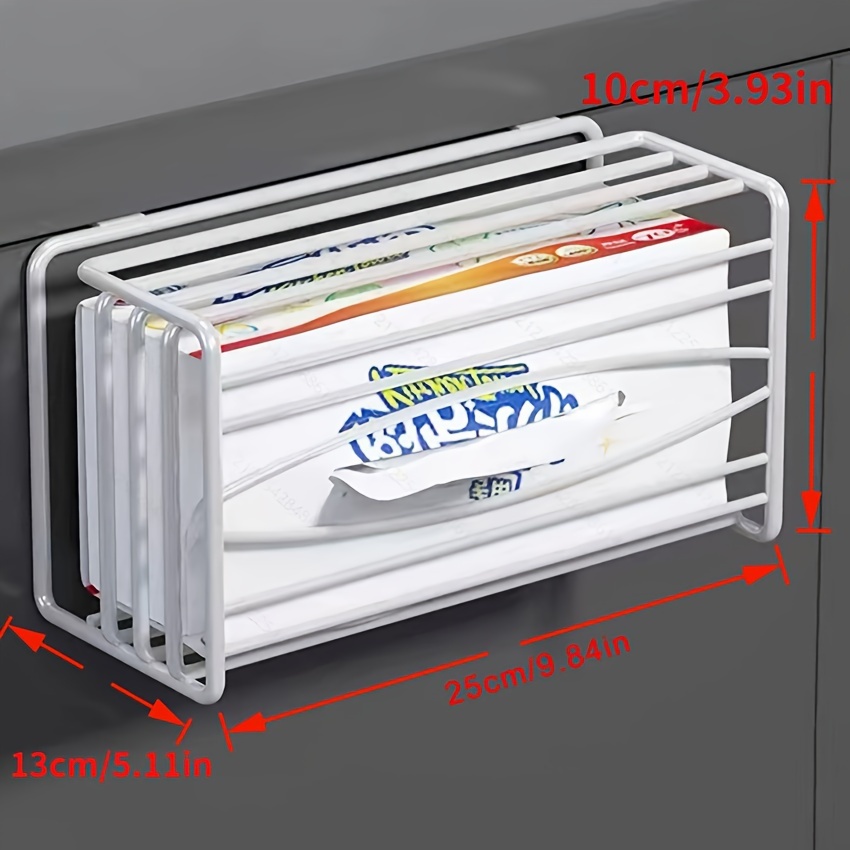 no drill multi functional kitchen paper towel holder with thickened dispenser space saving bathroom bedroom organizer heavy duty adjustable roll box shelf for   Product details 2