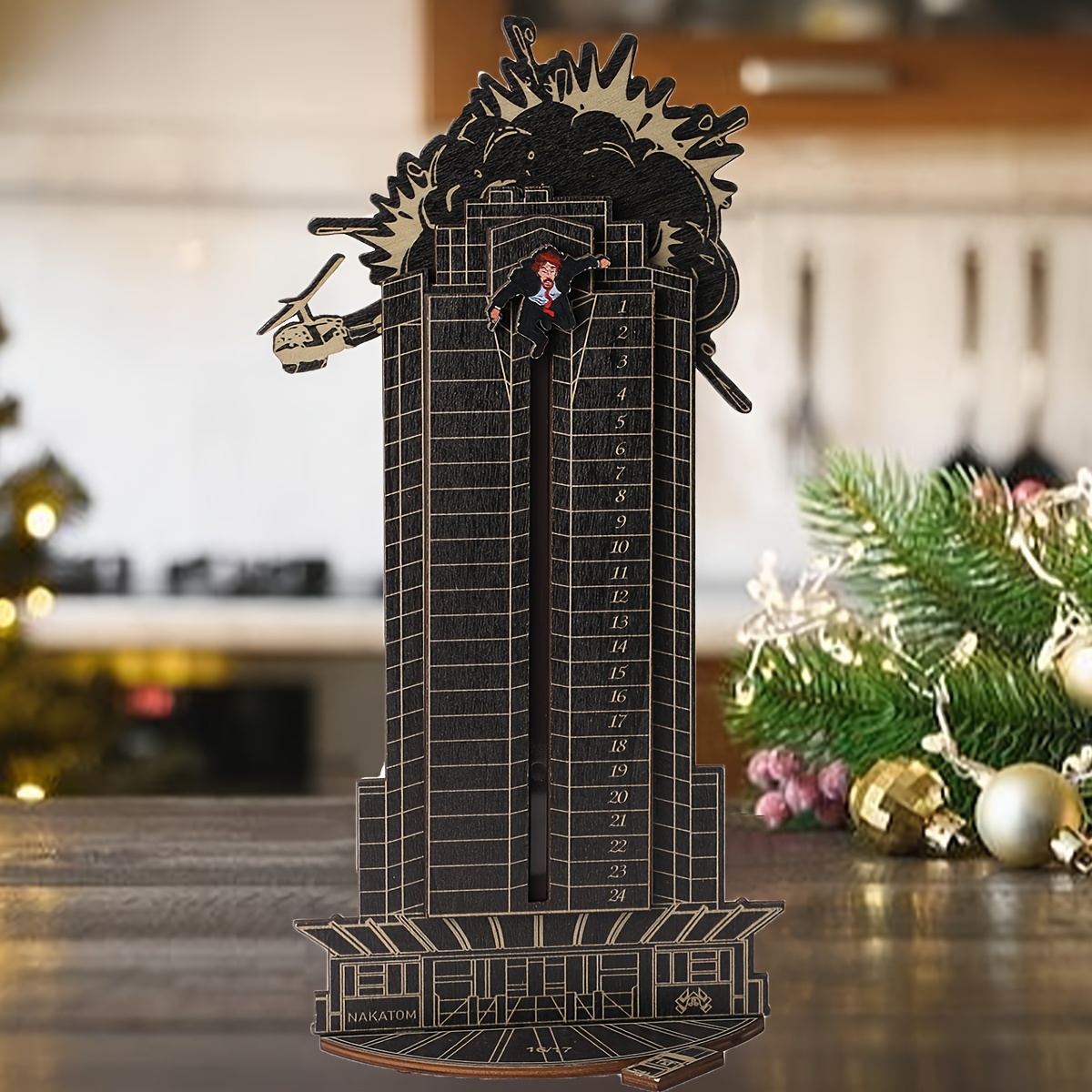 

[hot ] - Wooden - 24 Of Christmas , For & Decorations