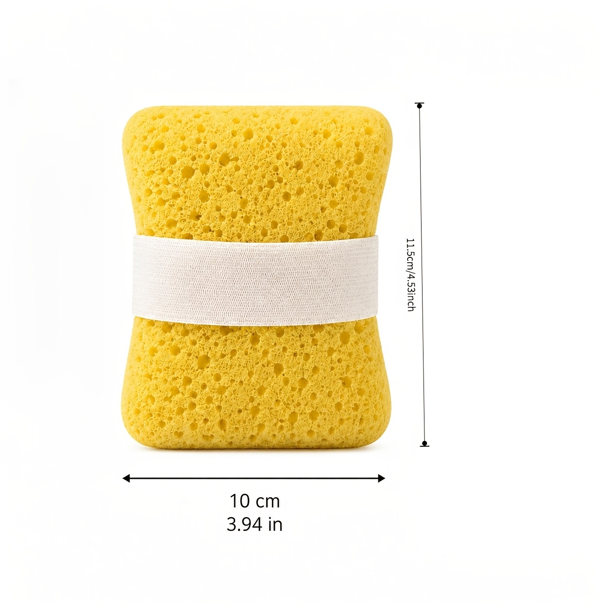 honeycomb bath net with soap pocket quick foaming shower sponge soft body scrubber suitable for elastic soap holder hygienic bath accessory for wet use suitable for bath shower quick foaming sponge for daily cleansing Product details 7