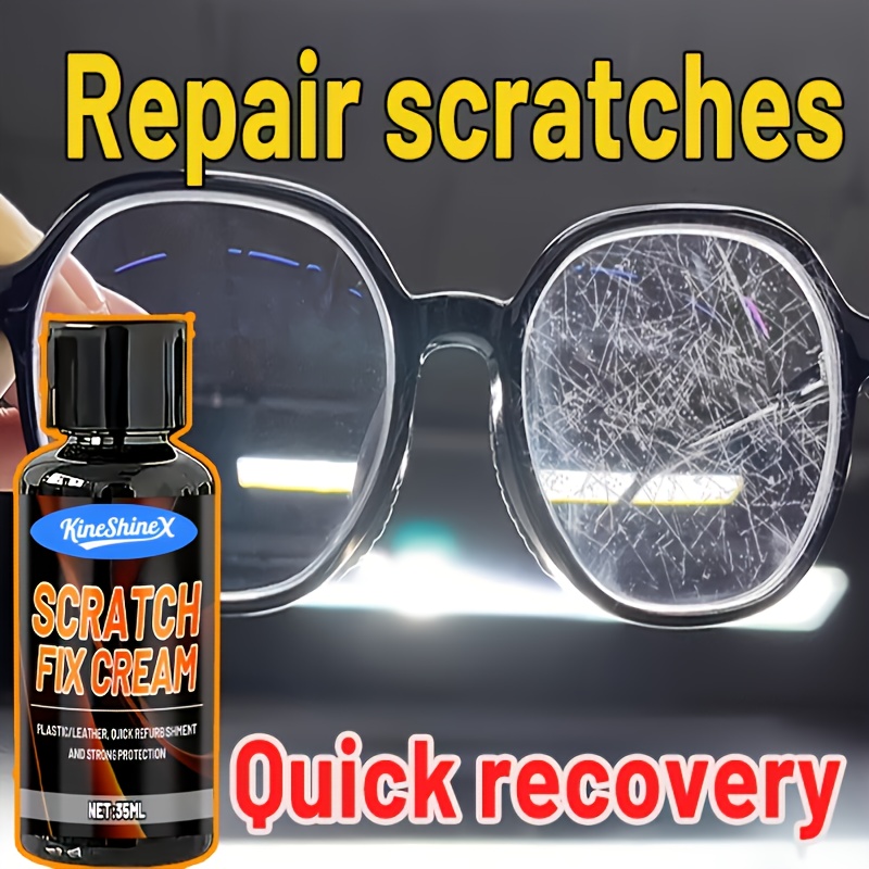 kineshinex scratch repair kit 2-pack glass lens polishing