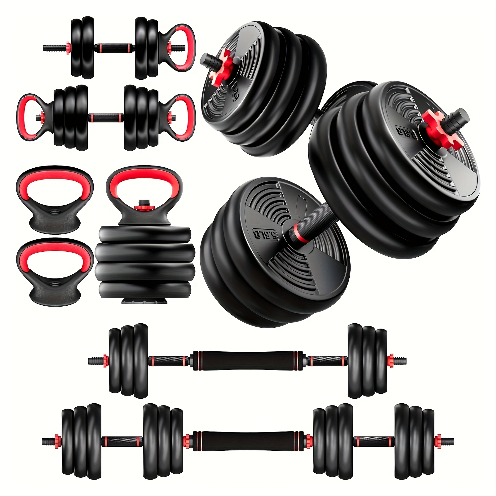 classic adjustable dumbbell set weight fitness Temu