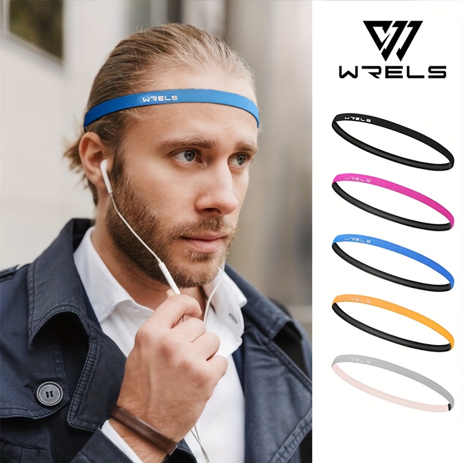 Diadema Elástica Deportiva Para Hombre, Cinta Para El Pelo De Secado