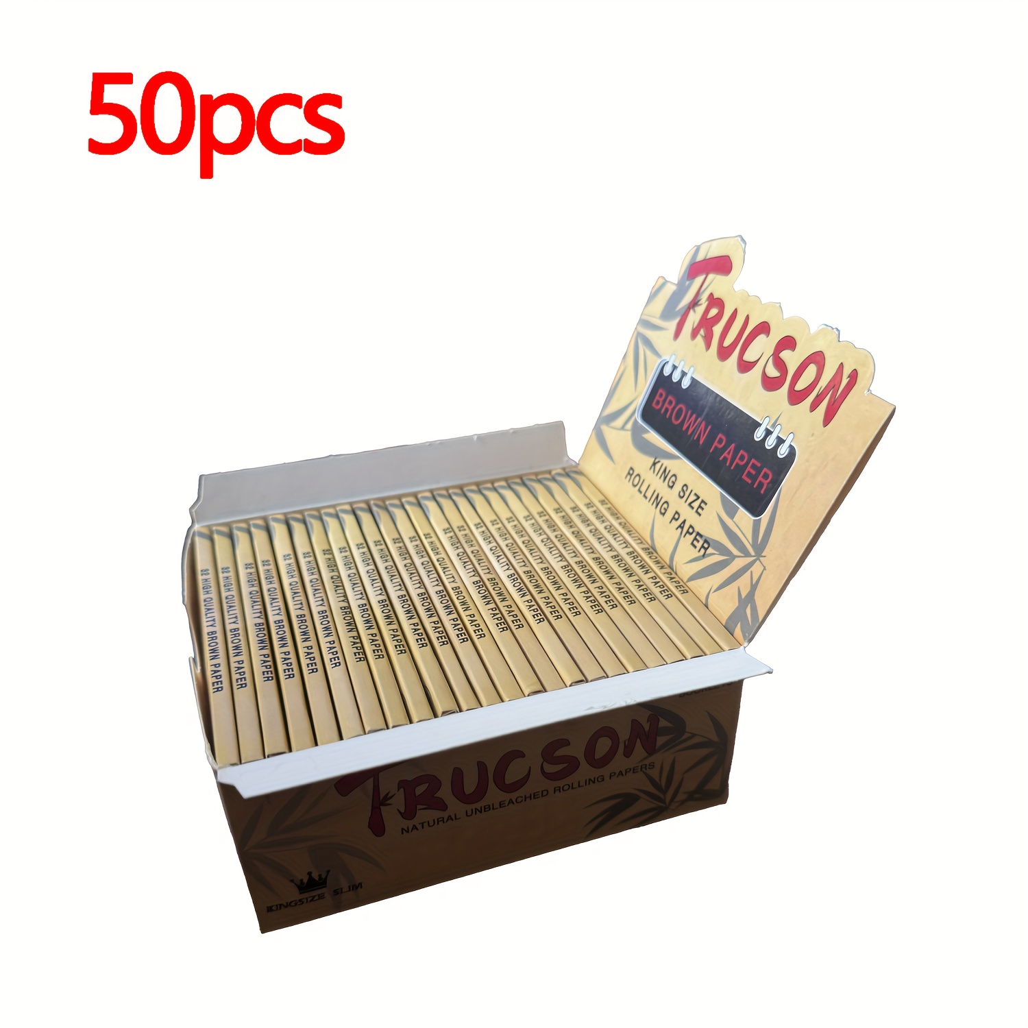 Brown Cigarette Paper, 110mm