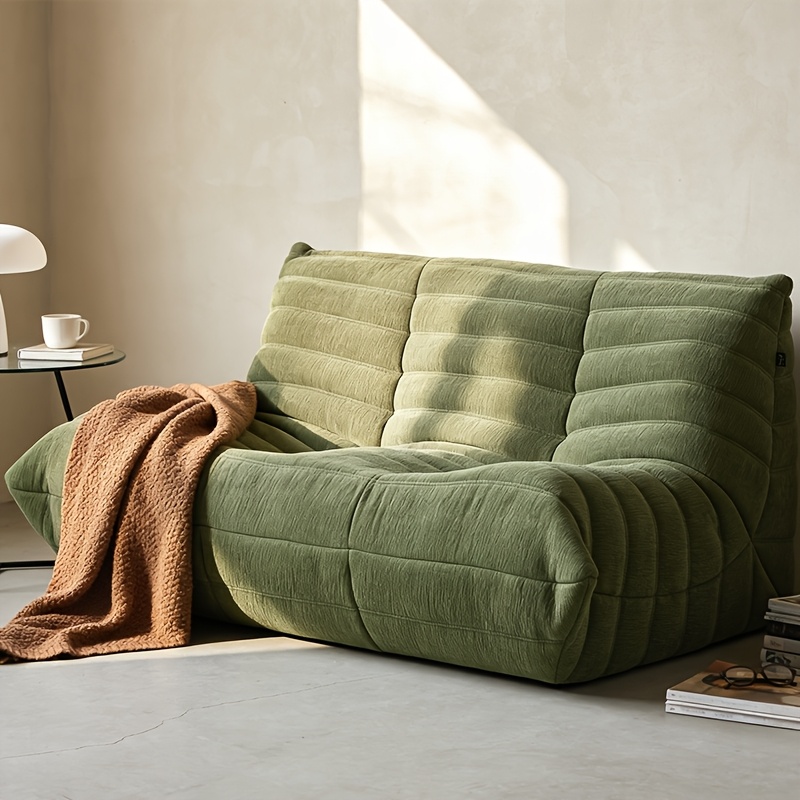 living room modular caterpillar sofa vacuum compressed sofa bedroom and balcony leisure vacuum compressed   single double sofa chair all foam modular sectional fabric beanbag sofa