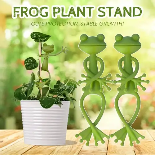 frog plant stand cute frog flower pot hugging plant climbing device clip animal image flower pot hanging decoration multifunctional frog flower pot decoration plant vine traction flower pot