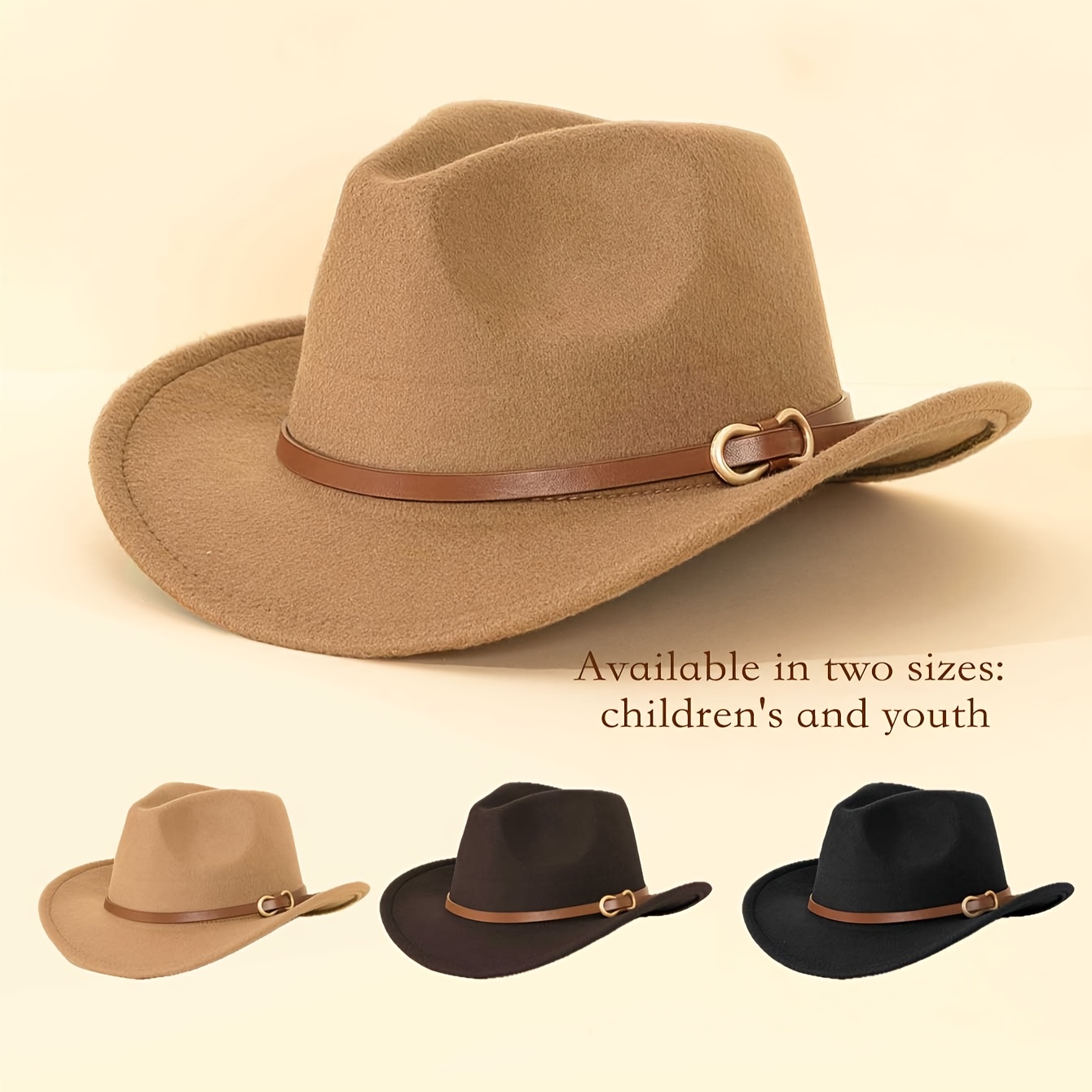 Kids Cowboy Hat For Boys Girls Western Cowgirl Hat Libya