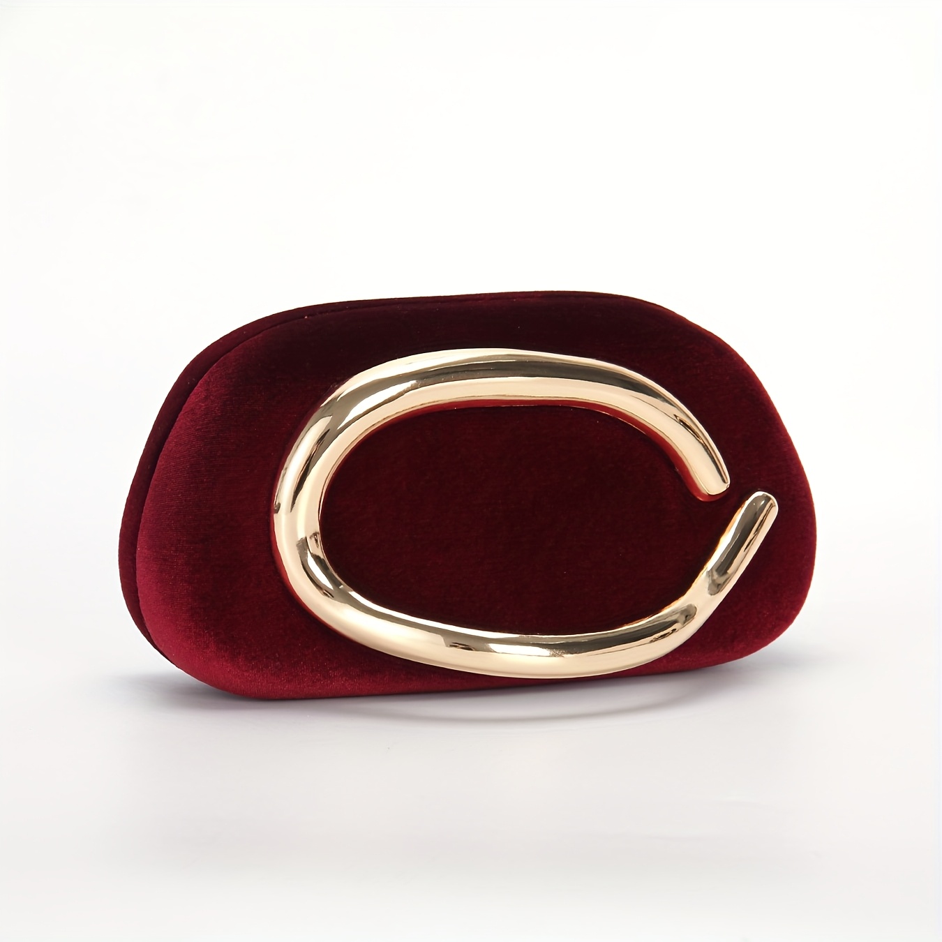 [2025 New Plush Clutch] Elegant Silky Plush Fashion Evening Clutch for Women | 2025 New, Metal Handle Handbag, Comes with a Shoulder Chain to Be Used As a Crossbody Bag | Suitable for Dinners, Parties, Weddings, And More