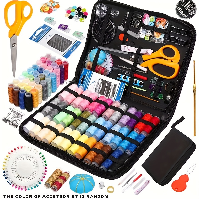 

205pcs Sewing Kit - , Mixed Accessories Bag, , For Use, & Camping, Suitable & ,