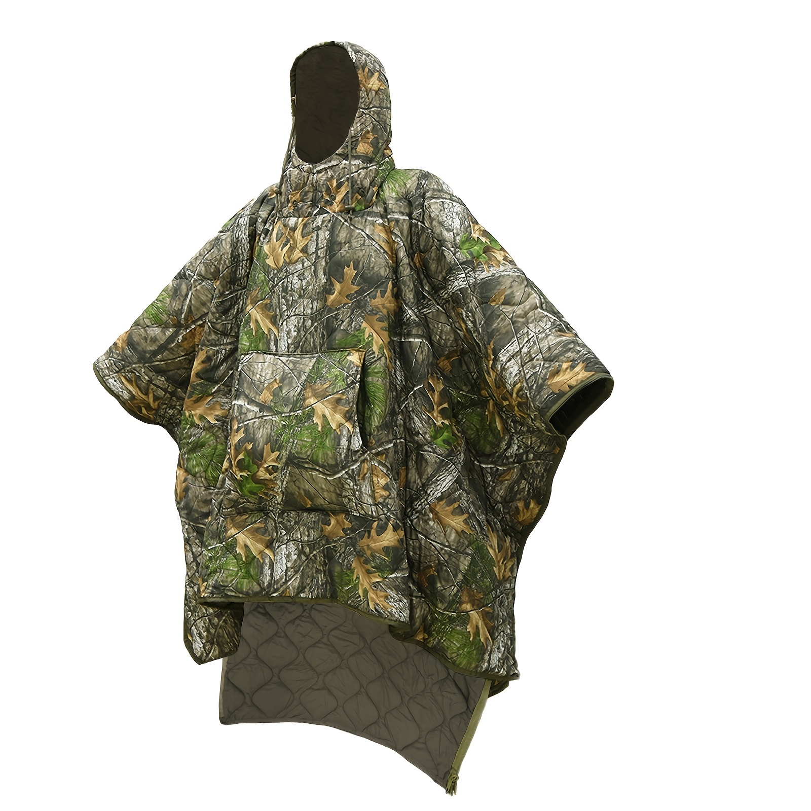 camouflage sleeping bag cape portable warm and comfortable for outdoor camping hiking and travel emergencies polyester hand wash only mixed colors camping gear tropical style microfiber filling camping gear details 1