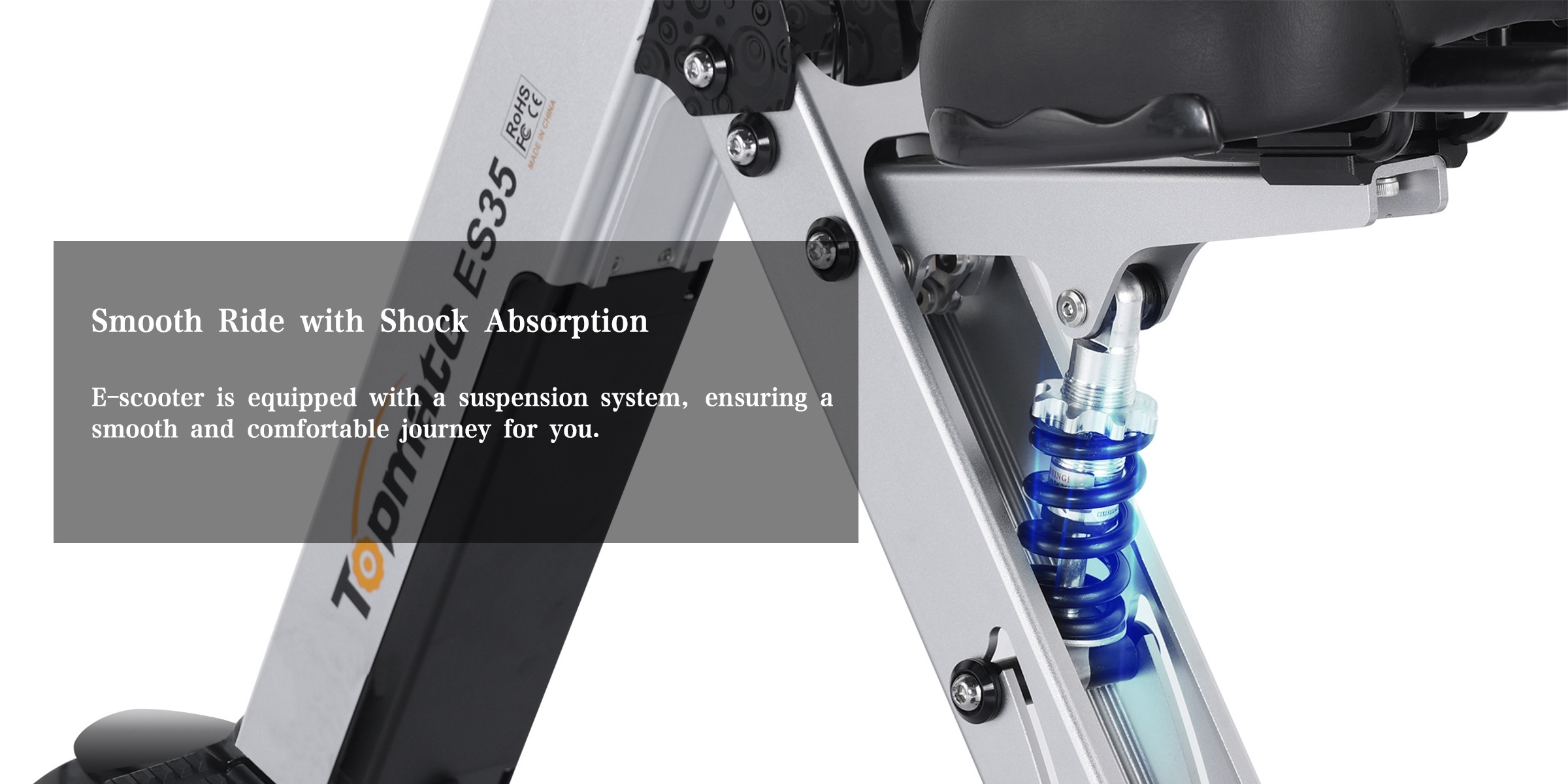 e35p 10 inch folding   with adult backrest seat   scooter   with a 36v 7 8ah removable battery featuring       adjustment Product details 3