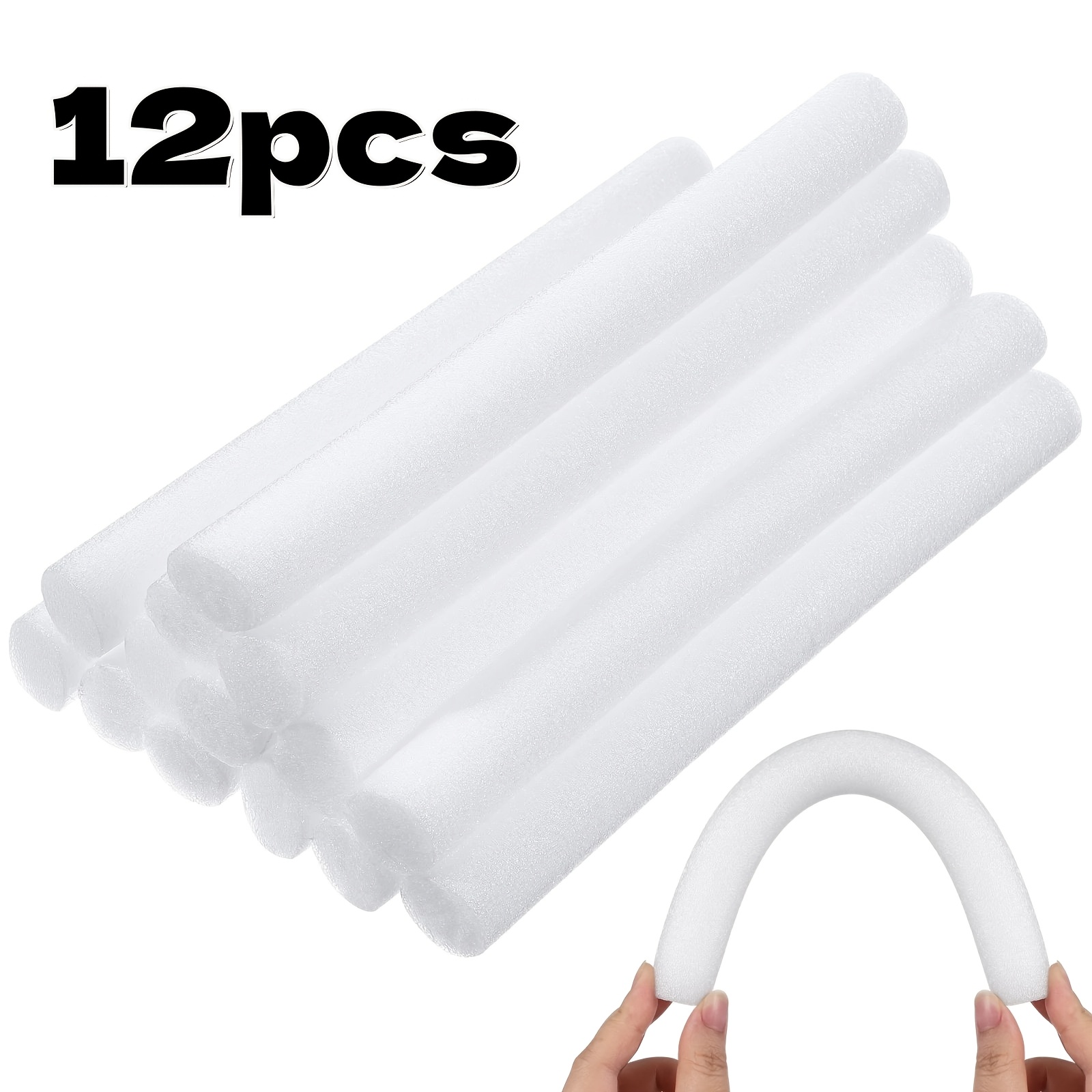 Image of 6/12/18pcs Non-slip Soft Sofa Cover Foam Stick, Sofa Cover Fastener, Washable Filling Material, Sofa Cover Fixed, Enhance