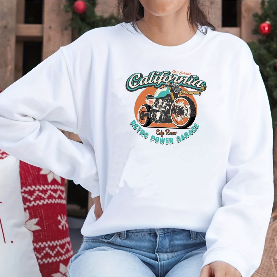 Britische Cafe Racer Biker Aufnäher Gestickt Aufnähen Badge