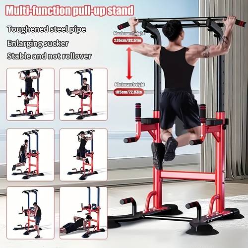 no installation adjustable door frame pull up bar home fitness equipment adult and child height extension stretch