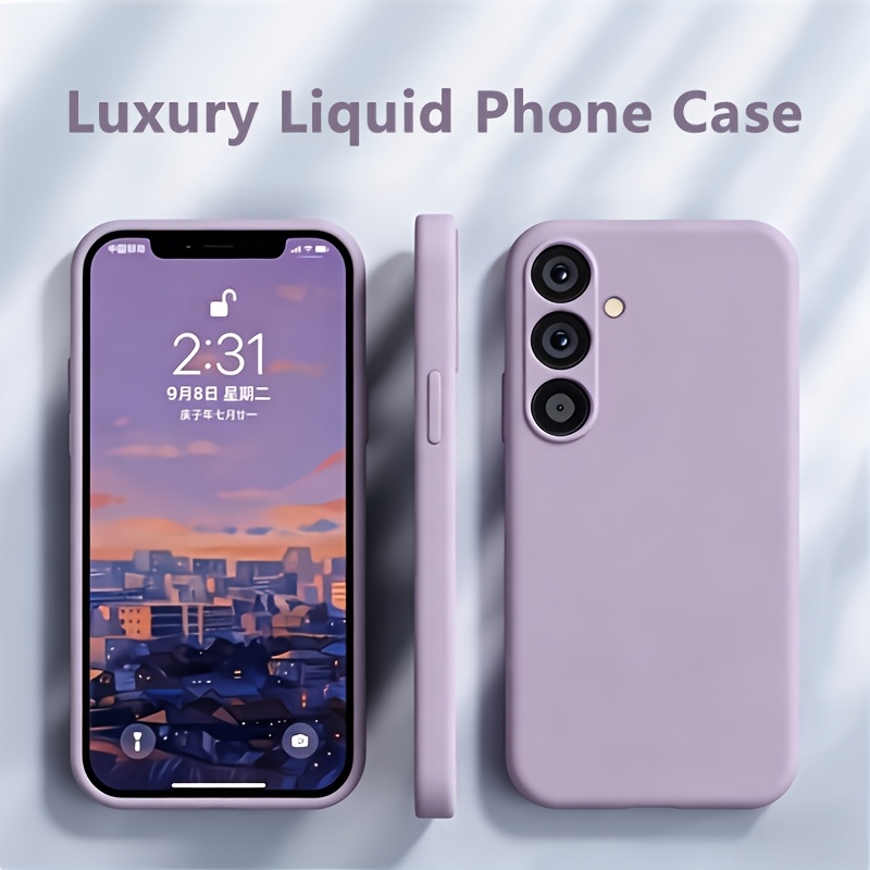 TEMU Phone Case: Soft Matte Shockproof Protective Cover, Compatible With Compatible With Galaxy S26 Ultra S26 Plus S26 S25 Fe S25 Ultra S25 Plus S25