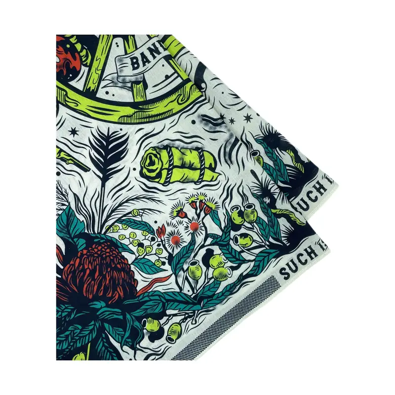 ретро-змеиный узор хип-хоп бандана шарф нагрудный платок носовой платок детали 3