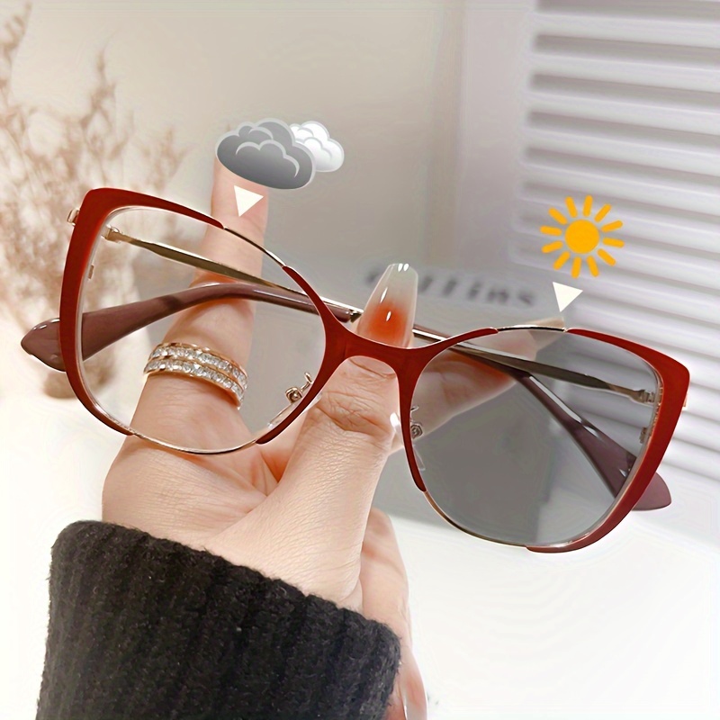 Vintage Cat Eye Sun Glasses for Woman Trending Fashion Female Eyewear Luxury Brand Design Sun Glasses Ladies Shades,Temu