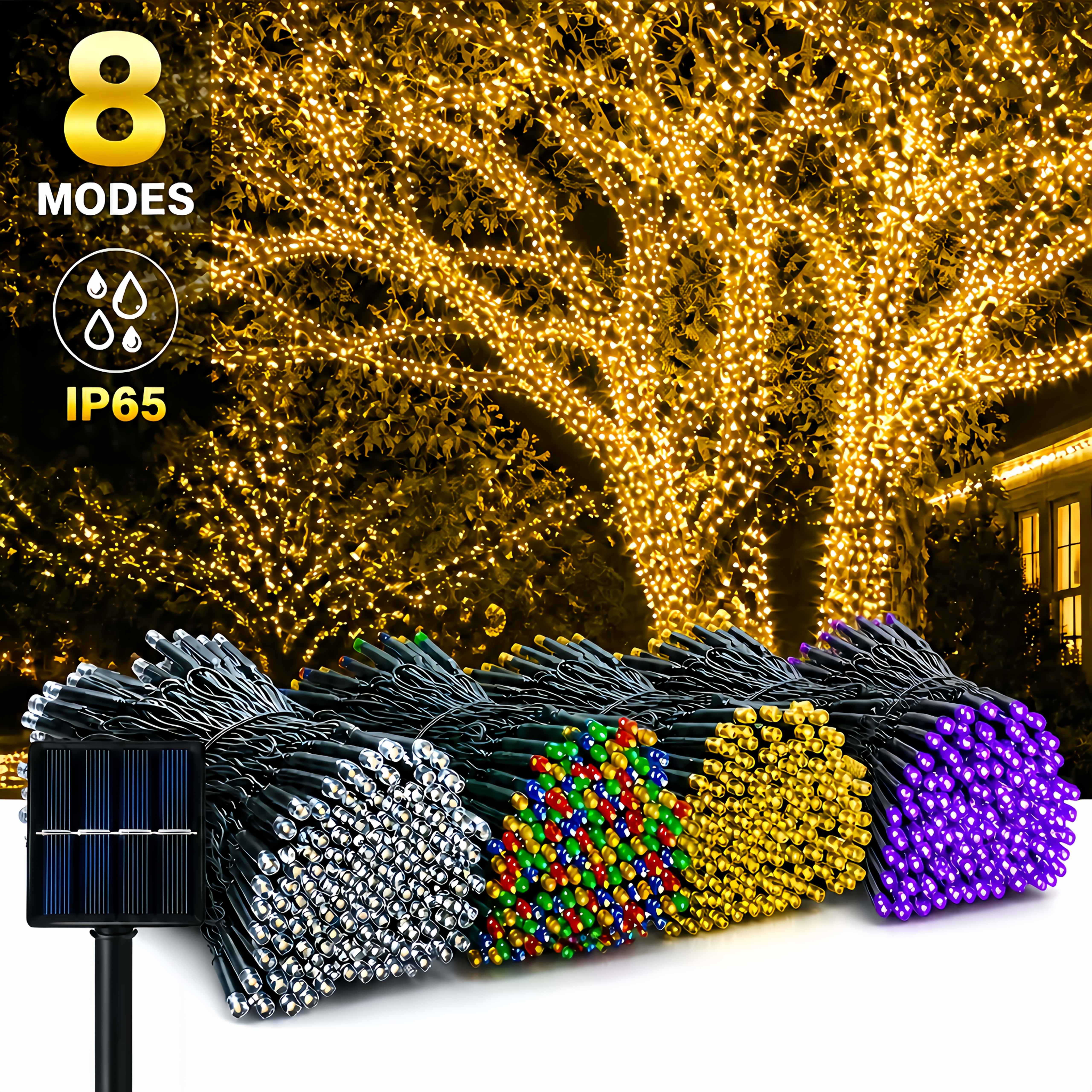 solar christmas lights sold on Temu Philippines