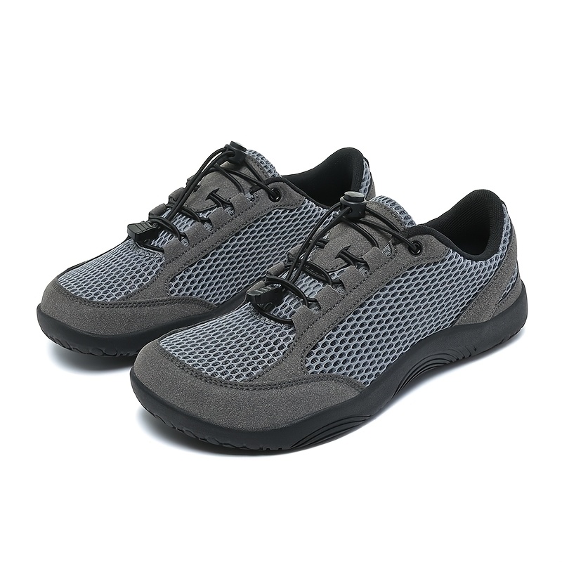 Plus Size Wide Fit Walking Shoes, Lightweight Breathable