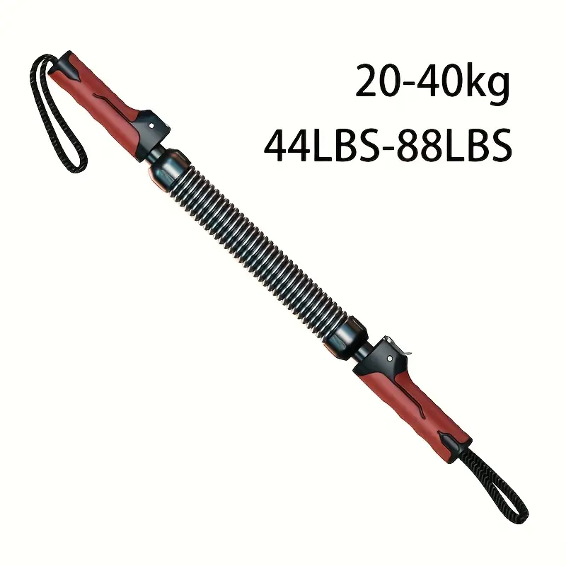 mens 40kg adjustable arm strengthener with 3 levels 20 40kg ergonomic chest forearm grip trainer for home gym compact portable design red accessories Product details 5