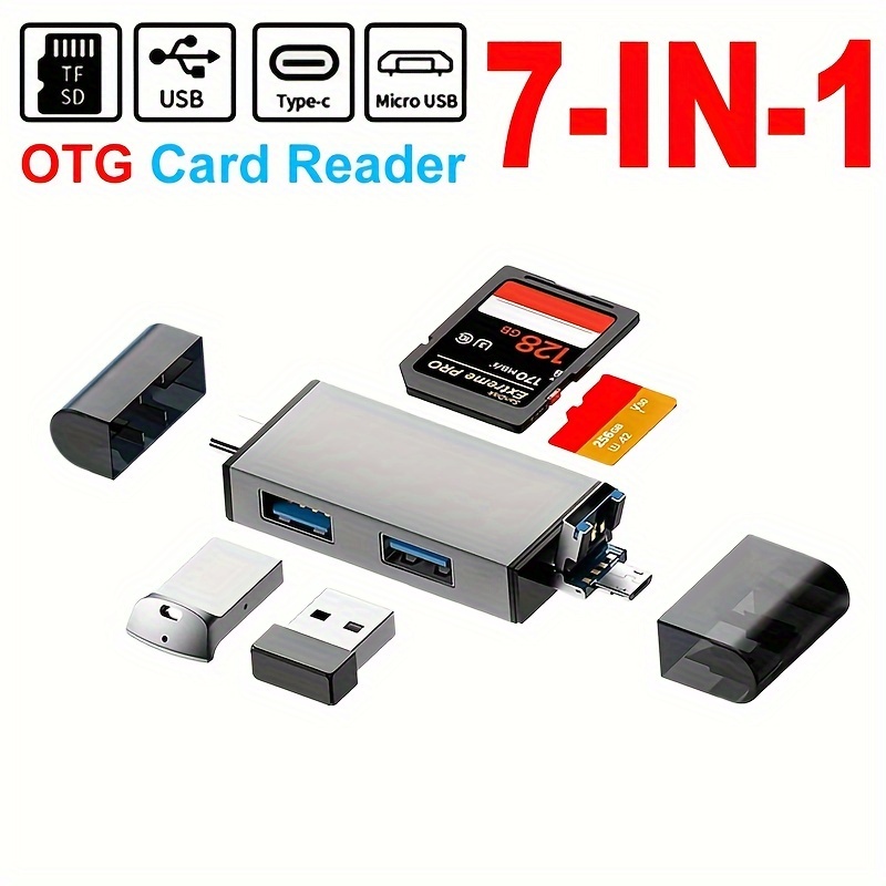 Mini High Speed 1 Multi Card Reader Usb 3.0 Micro Sd Tf Card - Temu Canada