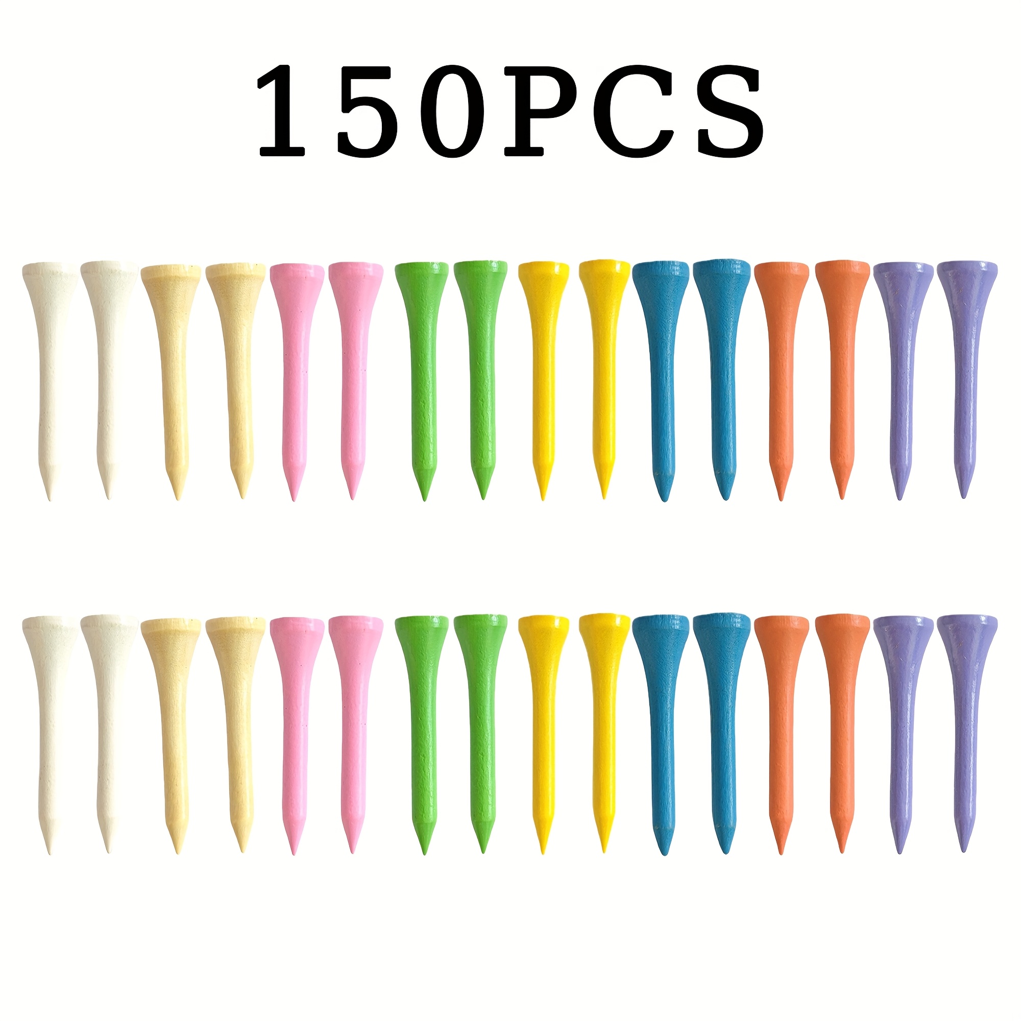 TEMU 100/150 Piezas de Tés de de Madera, Base Profesional para Pelotas de , Accesorios para de , de
