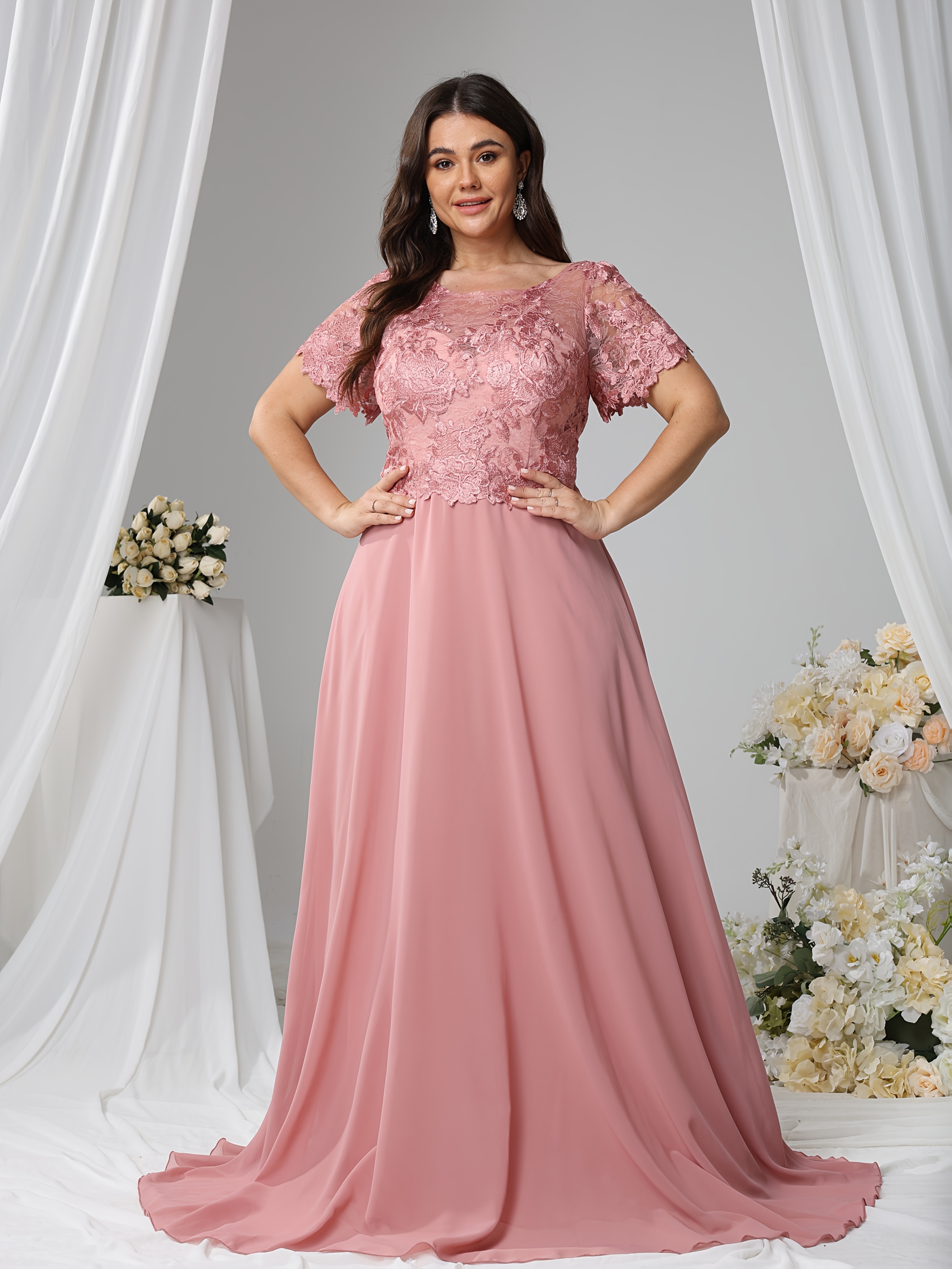 Pink Plus Size Womens Party Clothes Womens Summer Sleeveless