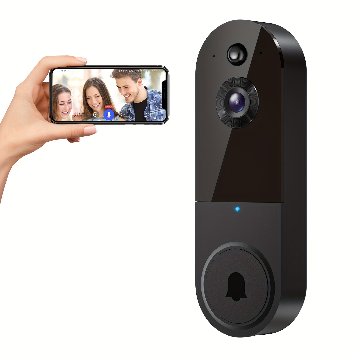 best budget wireless doorbell camera 4ghz Temu