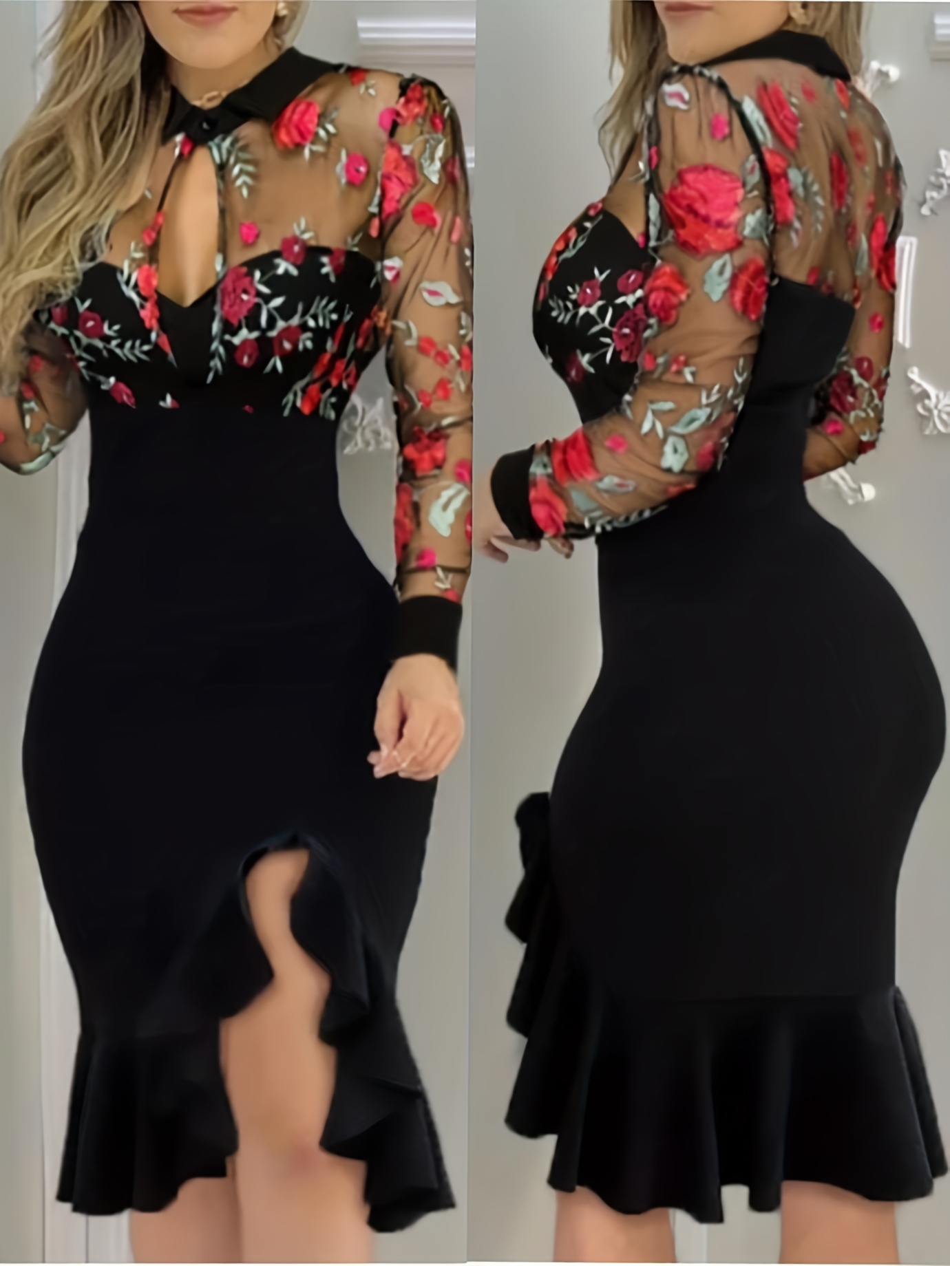 knee length dresses for ladies PA Ladies Dimension Knit Dress Shirt