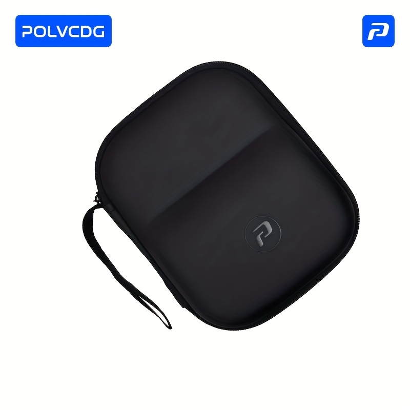 TEMU 【POLVCDG】骨伝導ヘッドホン用ムハンドバッグ。軽量PU素材を使用し、耐衝撃性と耐ス性に優れており、骨伝導を保護・保管するのに最適です。