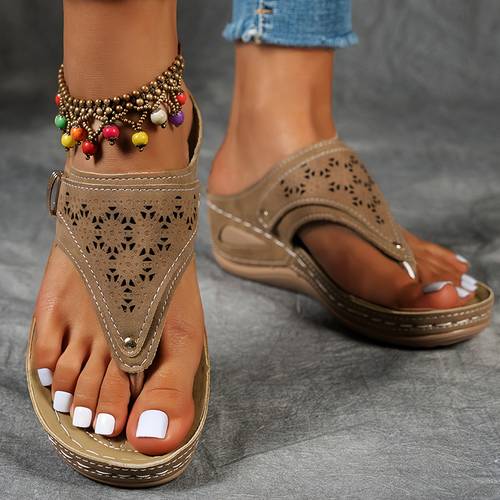 womens outdoor sandals for summer soft soled slippers for home and travel