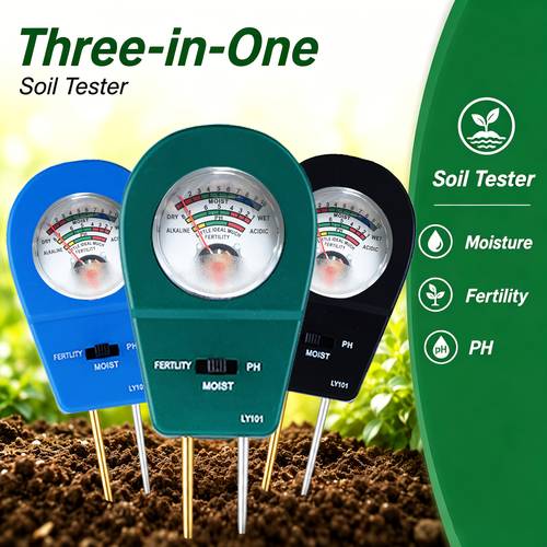 1pc soil all in meter soil moisture and tester battery free plug and play suitable for greenhouse garden indoor outdoor tools plant planting