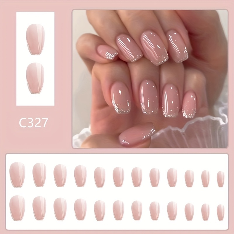   style with   24pcs nail stickers designed for a sophisticated and elegant   for enhancing your     versatile minimalist   nails are extendable and removable and come with jelly   and a nail file Product details 1
