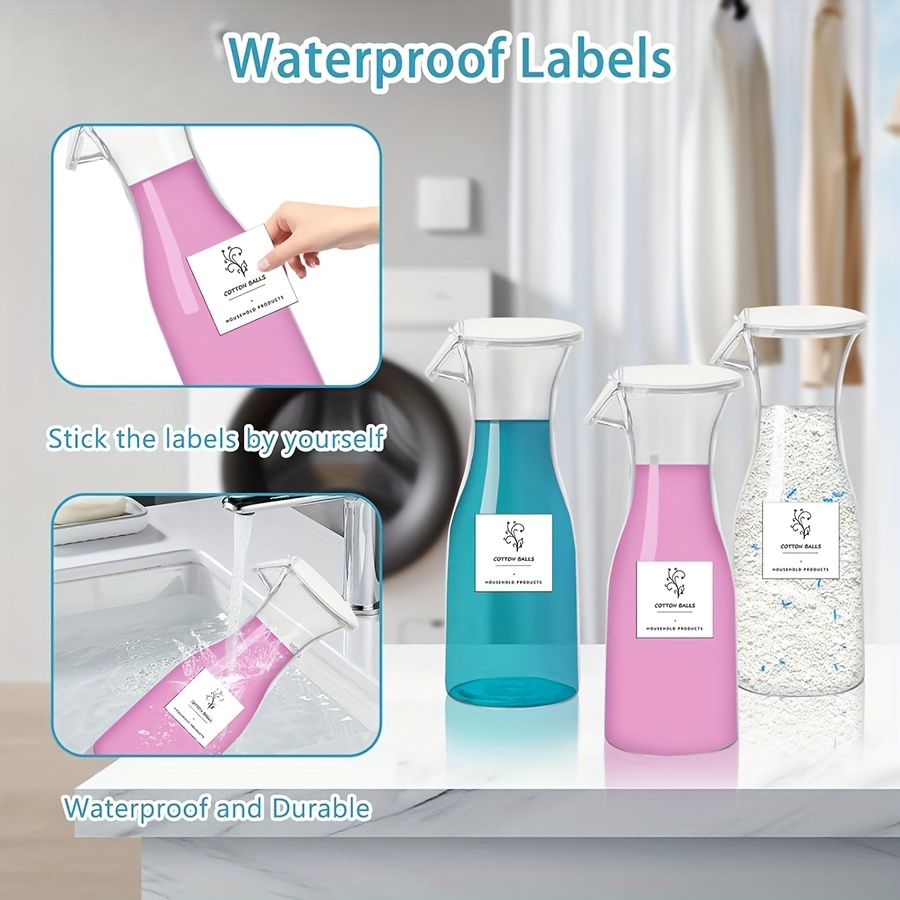 pack laundry detergent dispenser 20oz waterproof label Temu