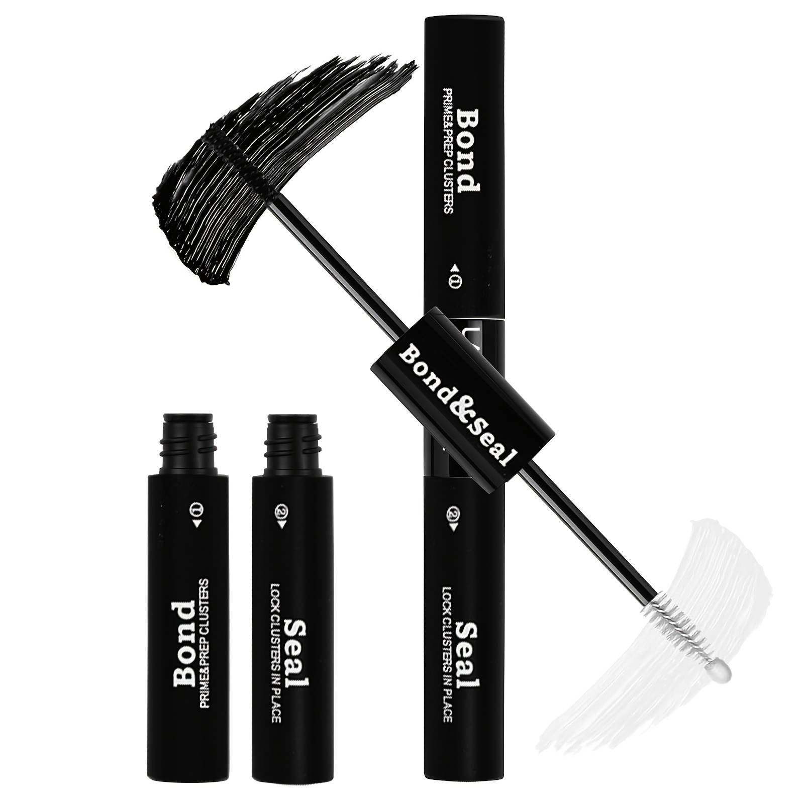  and seal lash     lash cluster   2in 1 lash   and seal waterproof long lasting cluster lash  