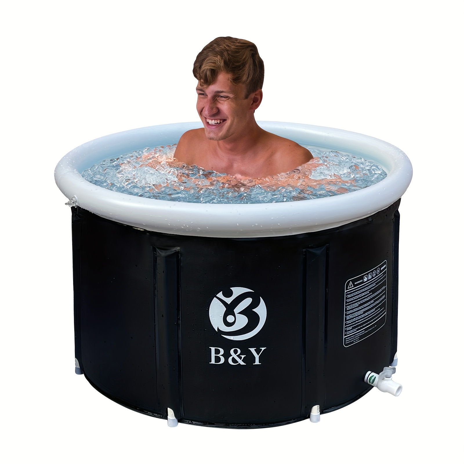 Portable Bathtub (LARGE) By Homefilos, Japanese Soaking Bath Tub For S