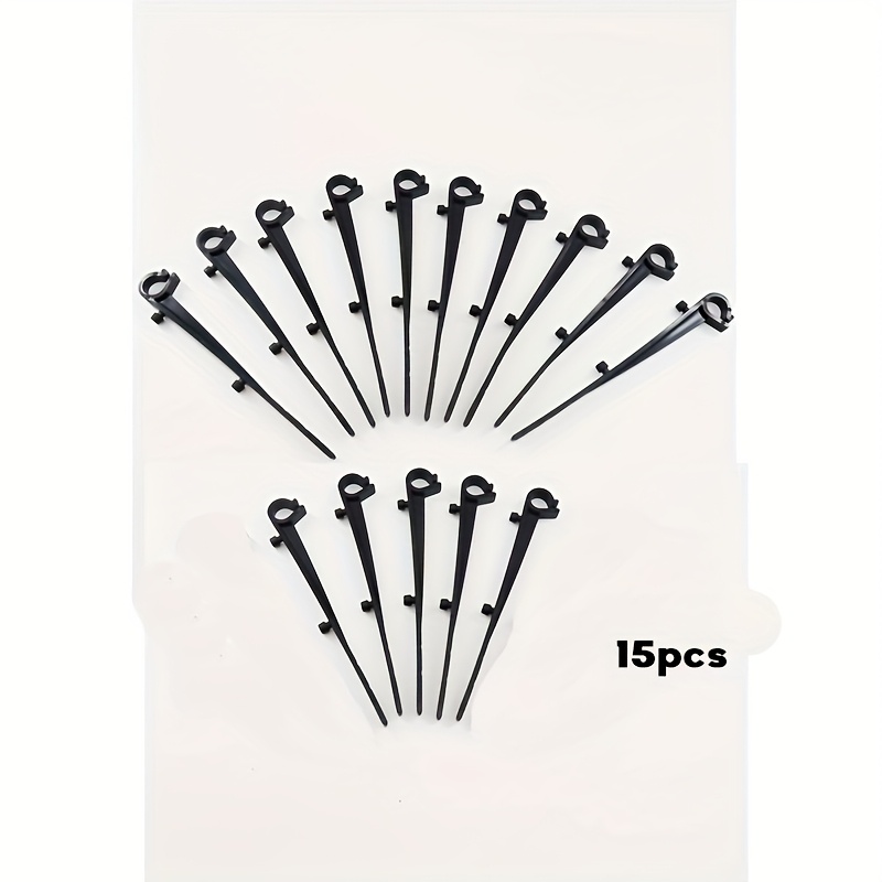 Roof Gutter Drain Protection Net Ground Nail Insert Plastic Protection Net Floor Nail Fixing Hook Gardening Accessories